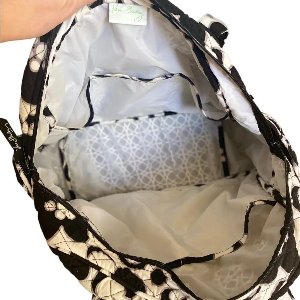 Vera Bradley Baby Diaper Bag in Night and Day Pattern